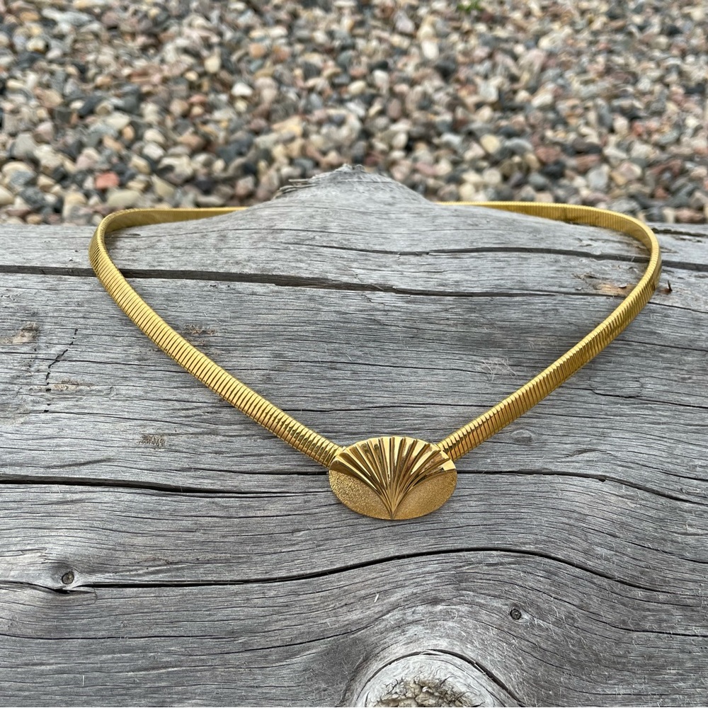 Vintage shell belt